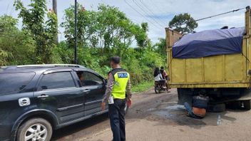 Langgar Rules, Jambi Police Report 112 Coal Transportation Vehicles To The Directorate General Of Mineral And Coal