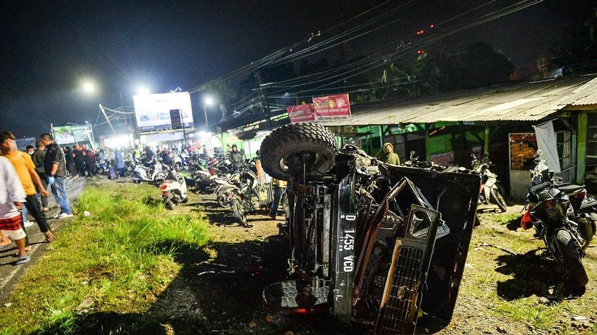 Kemenhub Duga Kecelakaan Bus di Subang akibat Rem Blong