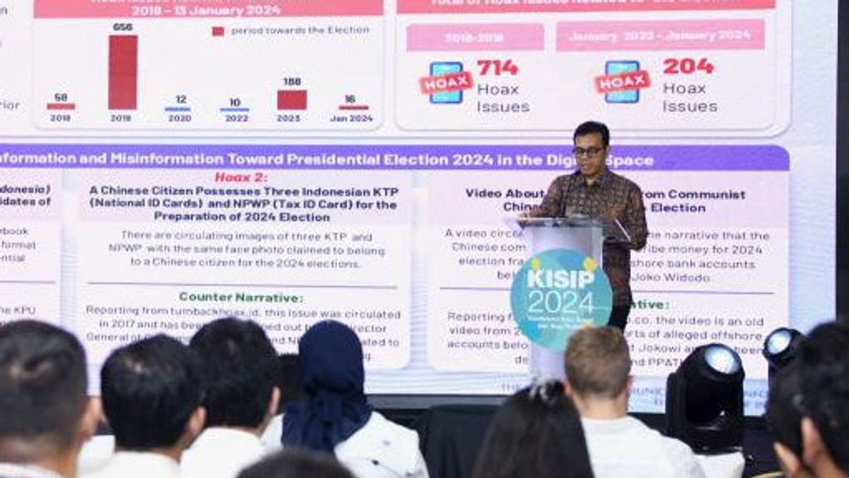 Wamenkominfo réaffirme l’engagement de Kominfo dans la gestion du Hook des élections de 2024