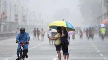 rénage : La pluie devrait se propager à Jakarta vendredi matin