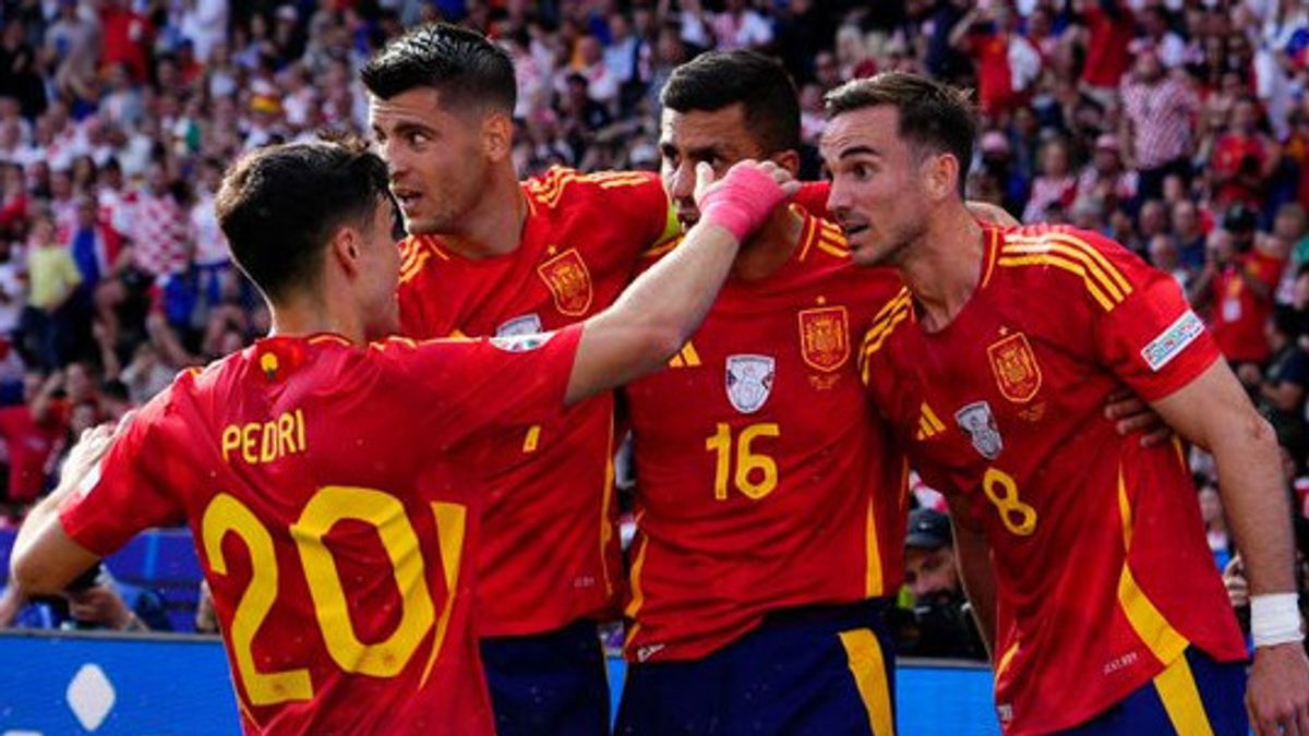 Spanyol vs Kroasia: 3-0, La Roja Memulai Kampanye Euro 2024 dengan Mulus