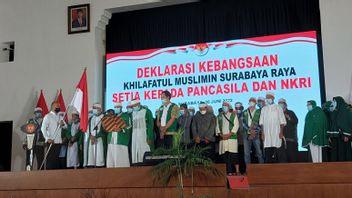 Khilafatul Muslimin Greater Surabaya Declaration Of Loyalty To The Unitary State Of The Republic Of Indonesia And Pancasila