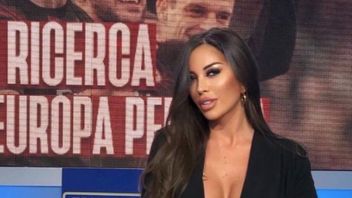 Floriana Messina, Presenter Seksi yang Dijuluki 'Kim Kardashian Vesuvius' Pendukung Setia Napoli