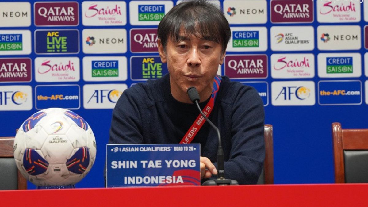 PSSI Minta Shin Tae-yong Jaga Peluang Timnas Indonesia ke Piala Dunia 2026