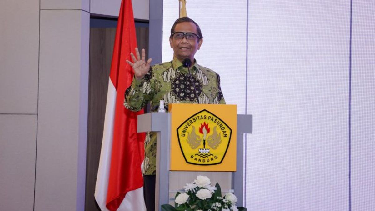 Mahfud MD Minta RUU Perampasan Aset Jadi Prioritas Pembahasan DPR