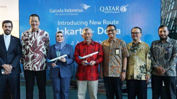 ガルーダ・インドネシア航空がジャカルタ-ドーハ直行便を正式に運航