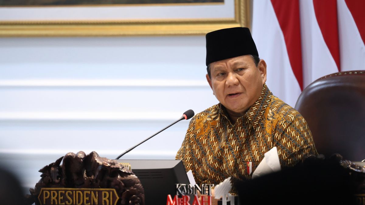 Prabowo は、国家機関がオンラインギャンブル の支援になることを禁止しています