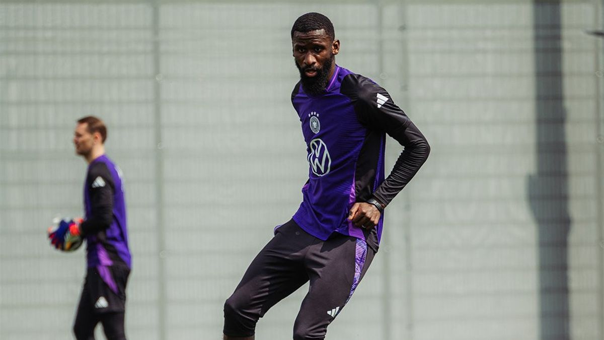Already Training Again, Germany Can Rely On Rudiger When Challenged By Denmark