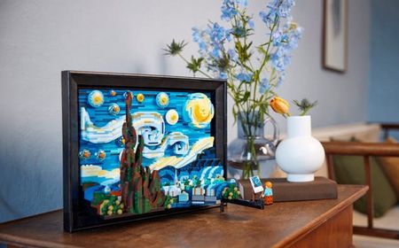 Bukan untuk Anak-anak, LEGO Hadirkan Bata Mainan Lukisan Terkenal Karya Vincent van Gogh