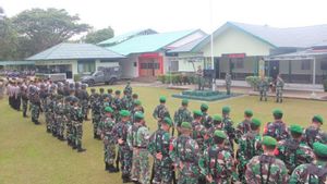 Petakan Daerah Rawan, 300 Anggota TNI Kodim 1206/Putussibau Amankan Pencoblosan Pemilu 2024 di Kapuas Hulu