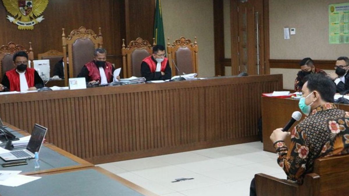 Azis Syamsuddin Nie Un Témoin Au Tribunal, KPK: Les Fausses Déclarations Ont Des Sanctions