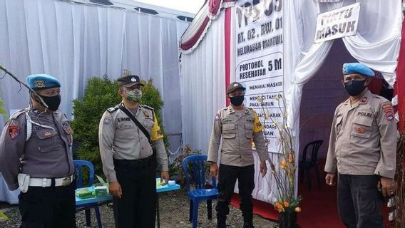 Re-voting For The Election Of The Governor Of South Kalimantan, 827 Polling Stations Are Tightly Guarded By The Police