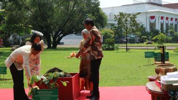 Jokowi Plants Tree Together With Philippine President Ferdinand Marcos Jr