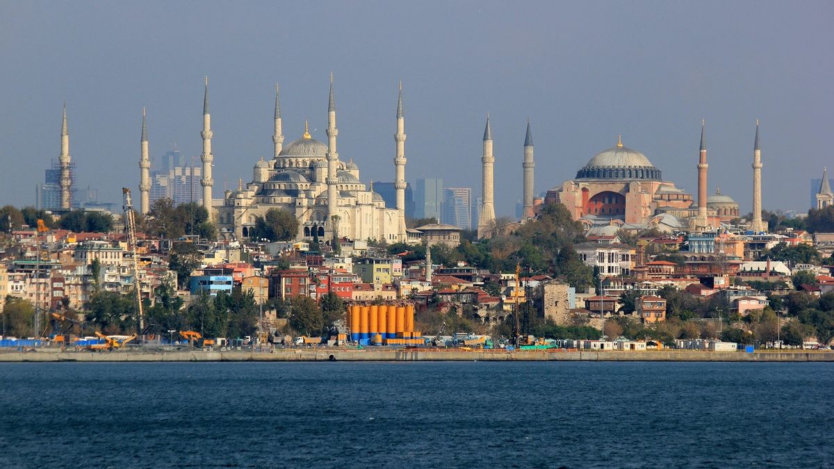 Struktur Hagia Sophia Turki Diperkuat di Tengah Ancaman Bencana Alam