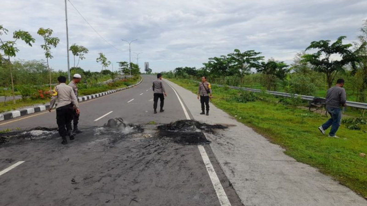 Police Explanation Makes The Head Of Hamlet Melonak, Mandalika Bypass Road-Lombok Airport Reopened