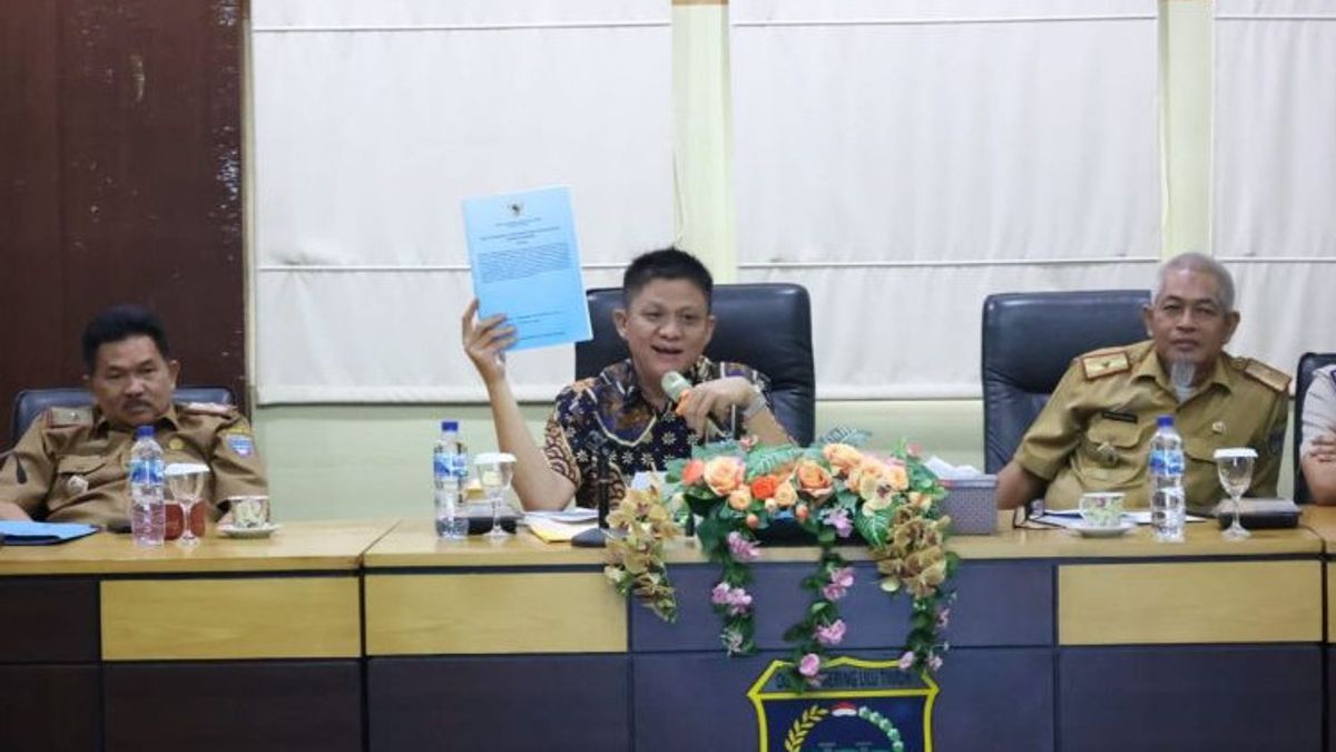 East OKU Regency Government Gets Blue SK Program From Jokowi