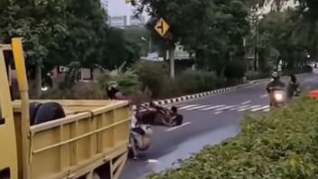 Viral Motorcyclists Fall Due To Sleep Police, Head Of Traffic Headquarters In Jakut: Ask The Transportation Agency, What Makes Them