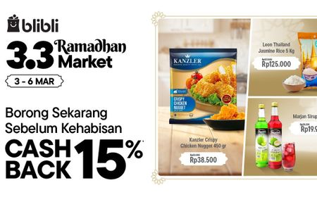 Belanja Kebutuhan Rumah Tangga dan Groceries Sebulan Bebas Worry di Blibli 3.3 Ramadan Market