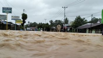 印度尼西亚：巴东阿奈河洪水导致巴东-布基廷吉公路断开