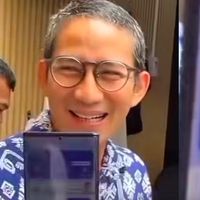 Tunjukkan Saldo E-Wallet Sisa Rp25 Ribu, Sandiaga Uno: Ekonomi Sedang Berat