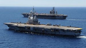 Iran Ancam Kapal Perang Prancis-Inggris Merapat ke Selat Hormuz