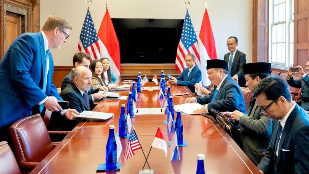 Bertemu Mendag AS, Menko Airlangga Sampaikan Proposal Negosiasi Tarif