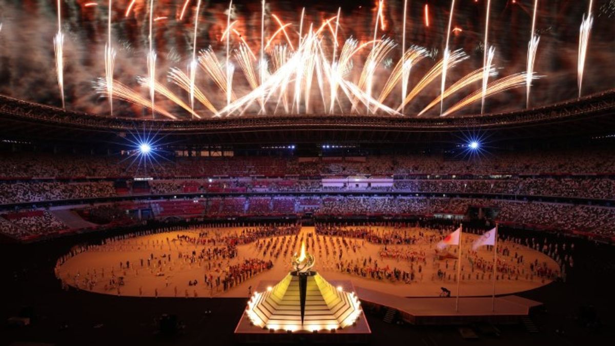 Opening Of The 2020 Olympics, From "Imagine" Song And Salute To Medical Officers
