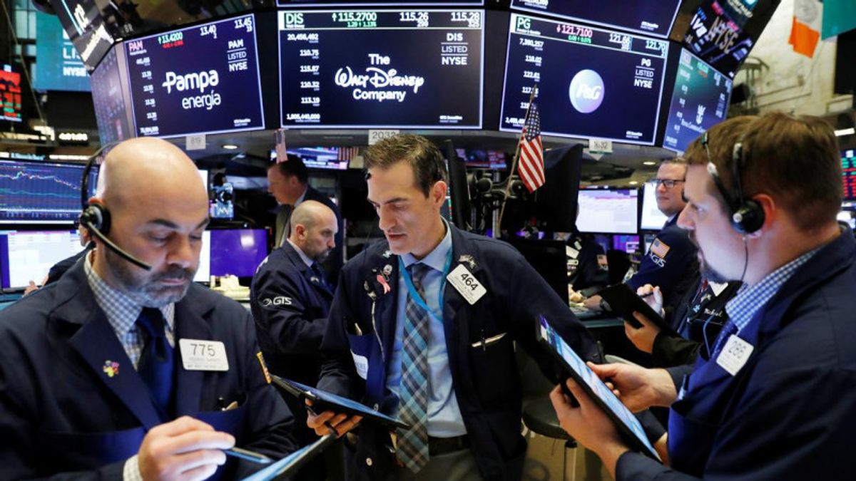Inflasi Mendingin, Wall Street Naik Berkat Sentimen Positif