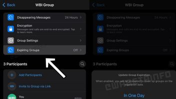 WhatsAppは期限切れのグループ機能を開発しており、ユーザーは独自の日付を設定できます。