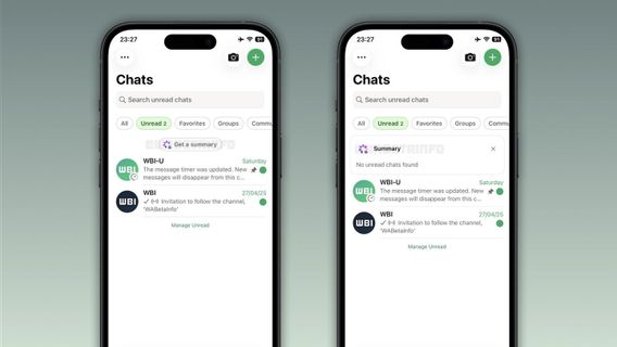 WhatsApp Will Test an AI Summary Feature for All Unread Chats