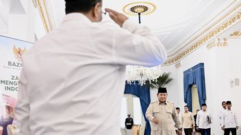 Le président Prabowo a remis la zakat à la Palais de l'Etat