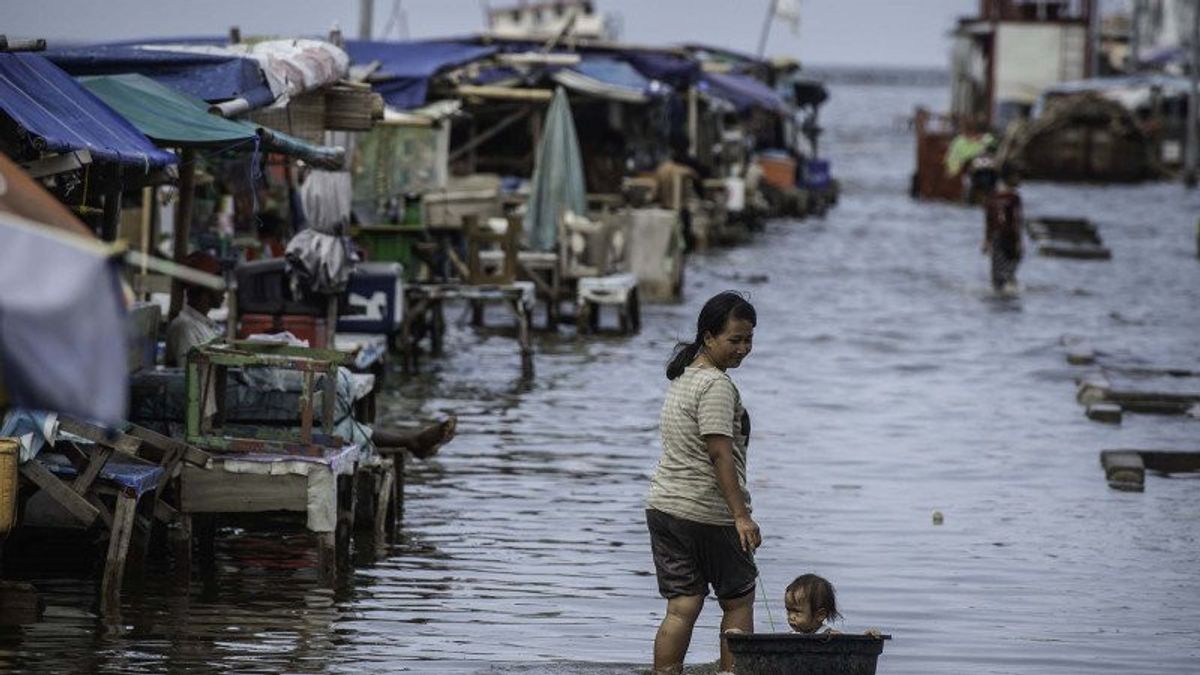 1月10日までジャカルタ沿岸ロブに洪水の脅威があります、AJ知事:サレインヤンバイクサジャ
