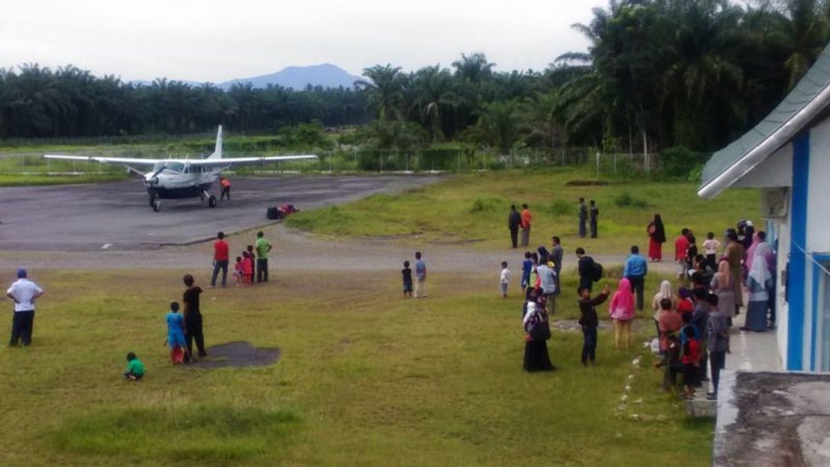 Anticipate Disaster Mitigation Path, West Pasaman Regency Government Hopes Nagari Children's Pusako Airport To Be Operated