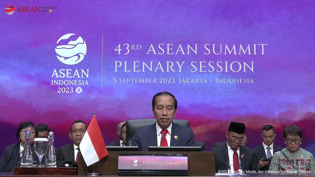 Reminding The Great Responsibility Of ASEAN, President Jokowi: Need A Long-Term Tactical Strategy According To People's Expectations