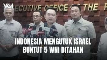 Indonesia Mengutuk Israel Buntut 5 WNI Ditahan