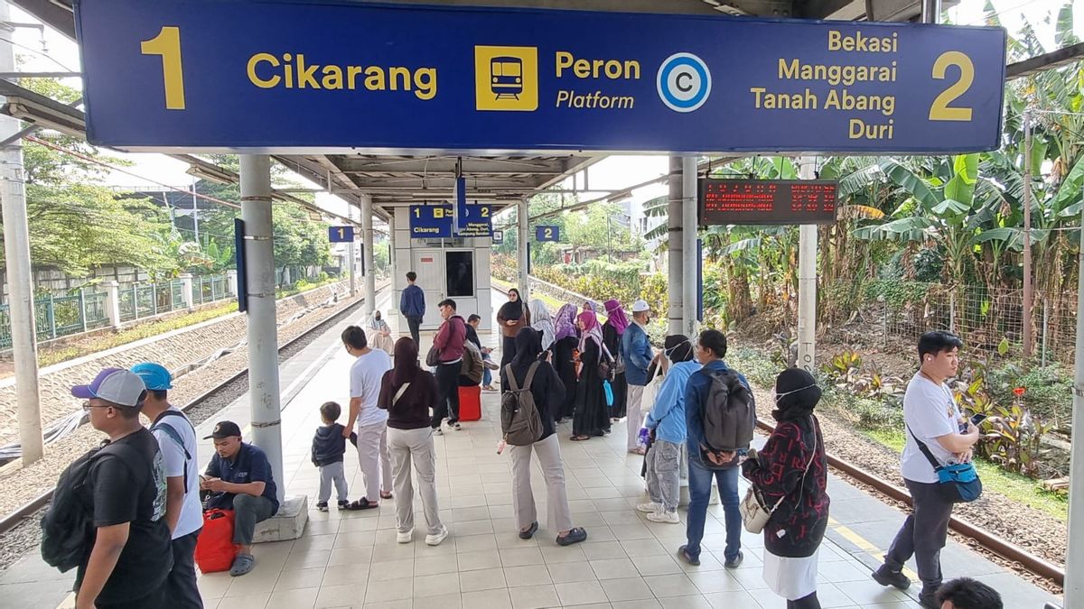 Cikarang通勤线运营逐步正常化，东贝卡乘客量再次增加