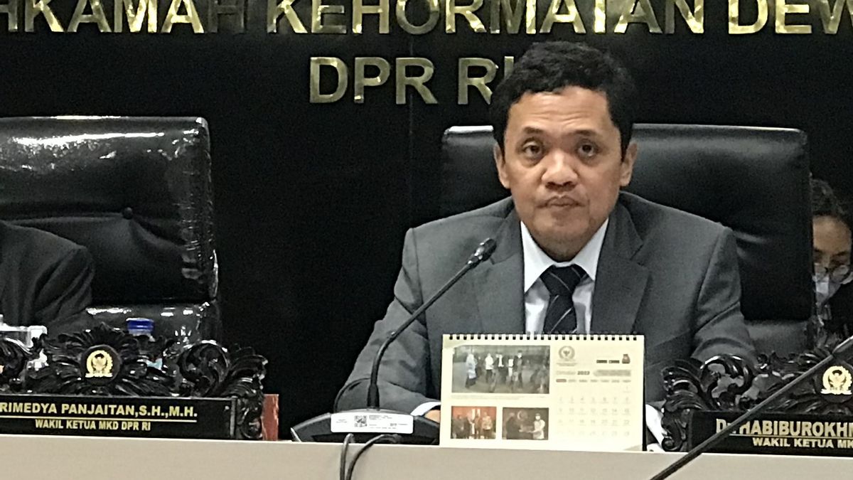 Member Of The House Of Representatives F-Gerindra Habiburokhman Asks The Lampung Police To Stop The Report On Bima Yudho's Criticism