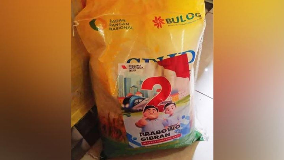 Bulog Rice Attached By Prabowo-Gibran Sticker, AMIN National Team Asks Bawaslu To Investigation To Jokowi