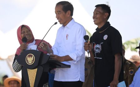 Tanam Serempak Pohon Mangga di Blora, Petani ke Jokowi: Harapannya Pupuk Bisa Standar Harganya