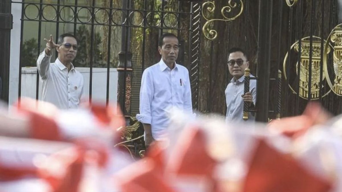 President Jokowi Holds Open House At The State Palace, Wednesday 10 April At 09.00 WIB