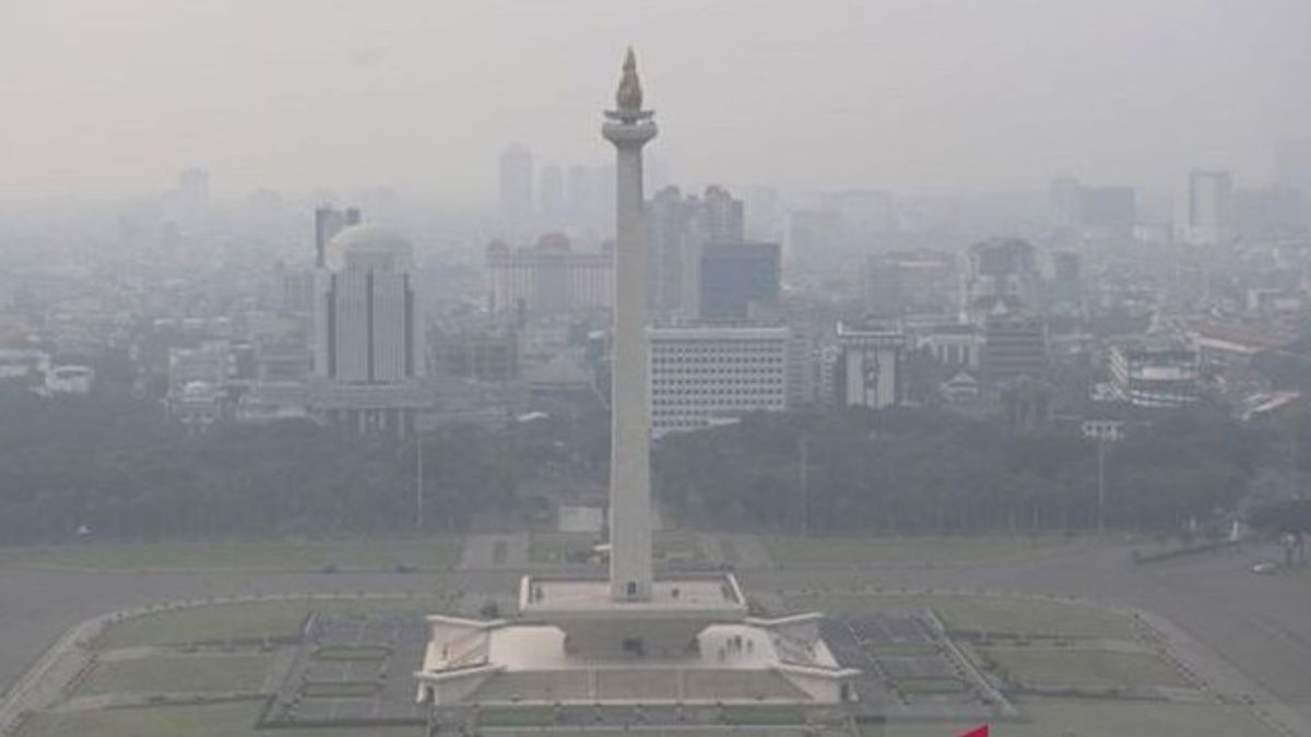 晴天早晨:雅加达的空气进入世界第三大