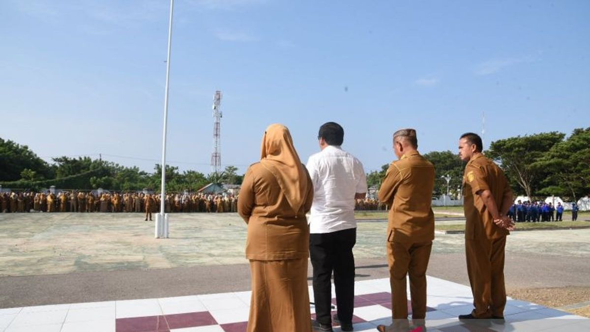 Mass Fired Office, Regent Pohuwato Gorontalo Temporary Office In Former Office