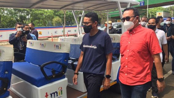 Sandiaga Pengunjung di TMII saat Libur Lebaran akan Meningkat