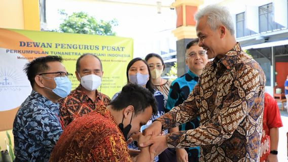 Present At The PETKI National Working Meeting, Ganjar Pranowo Emphasized The Importance Of The Community Of Persons With Disabilities