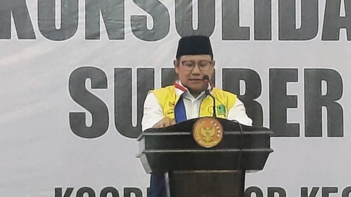 Muhaimin signalera l’intimidation des volontaires au président Jokowi