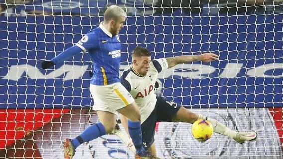 Tanpa Harry Kane, Tottenham Tersungkur di Markas Brighton