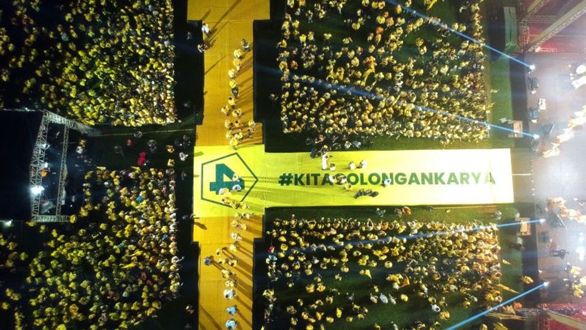 حملة غولكار الأخيرة في باندونغ، مستهدفة 116 مقعدا تشريعيا