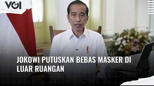 VIDEO: Ini Alasan Presiden Jokowi Bolehkan Bebas Masker di Luar Ruangan