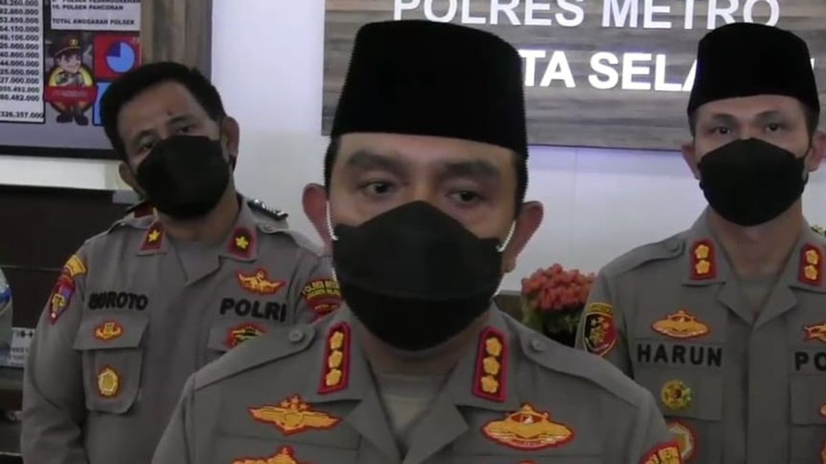 The Perpetrators Of The Search For Murder Executioners At The TPU In The Ululjami Area Were Arrested In Kembangan, West Jakarta