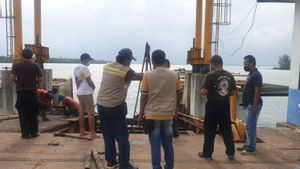 Dishub Belitung Merenovasi Jembatan Gerak Pelabuhan Tanjung Ru karena Lapuk dan Keropos